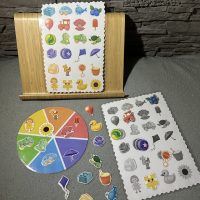 Regenbogen Sticker Farbsortierspiel Montessori Vorschaubild Spielidee